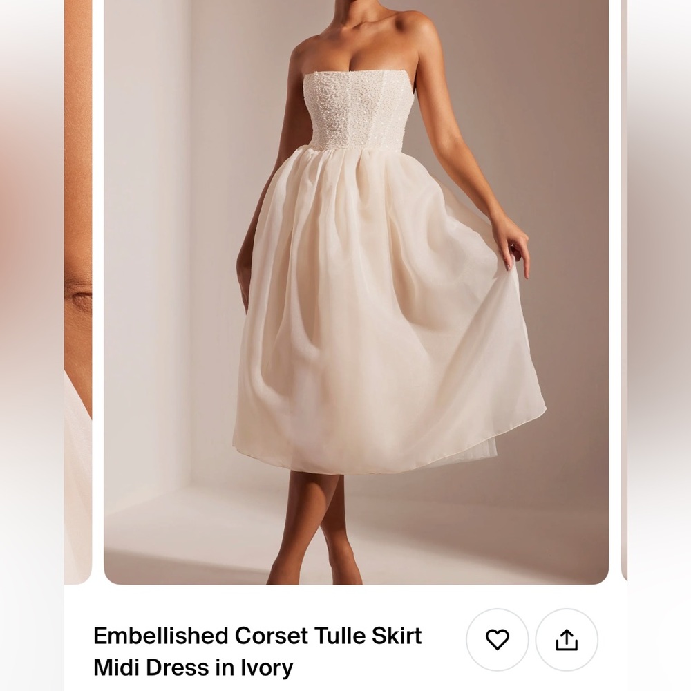 Bridal Teacup Dress